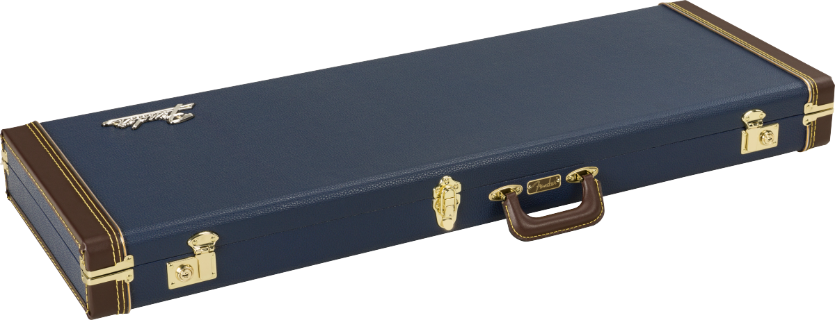 Fender navy blue case top