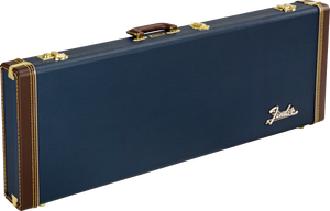 Fender Classic Series Wood Case Strat/Tele, Navy Blue DEMO