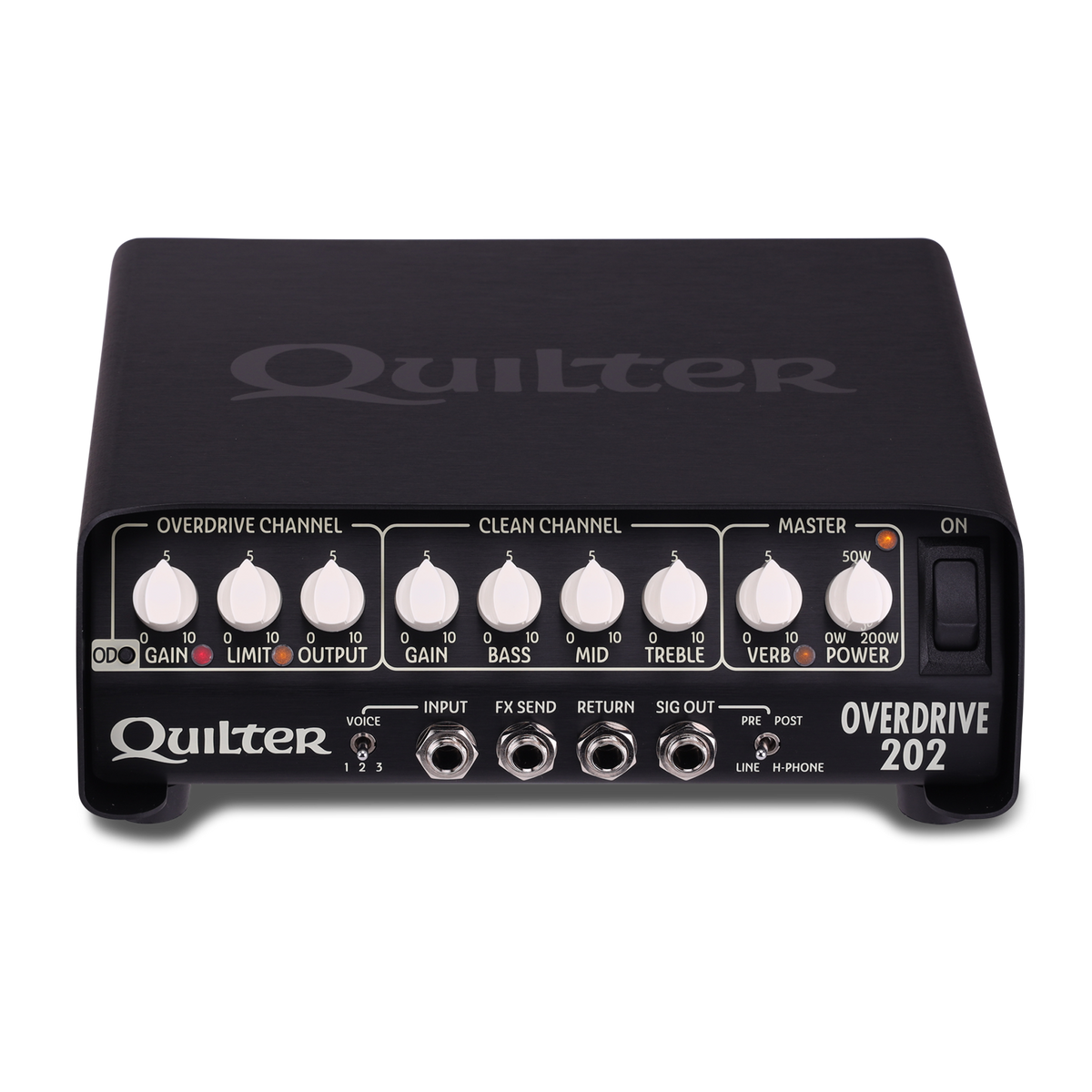 Quilter Overdrive 202 Head Black (336)