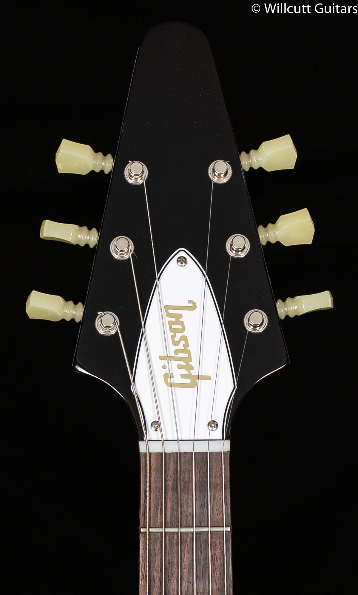 Gibson Custom Shop 1967 Mahogany Flying V Reissue Sparkling Burgundy VOS Short Maestro Chrome