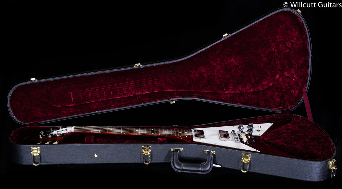 Gibson Custom Shop 1967 Mahogany Flying V Reissue Sparkling Burgundy VOS Short Maestro Chrome