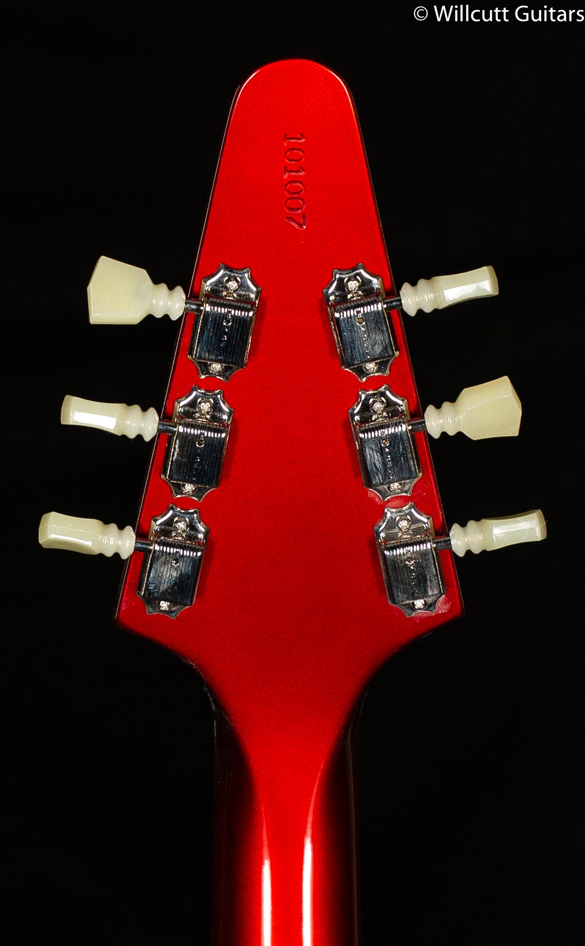 Gibson Custom Shop 1967 Mahogany Flying V Reissue Maestro Vibrola Gloss (007)