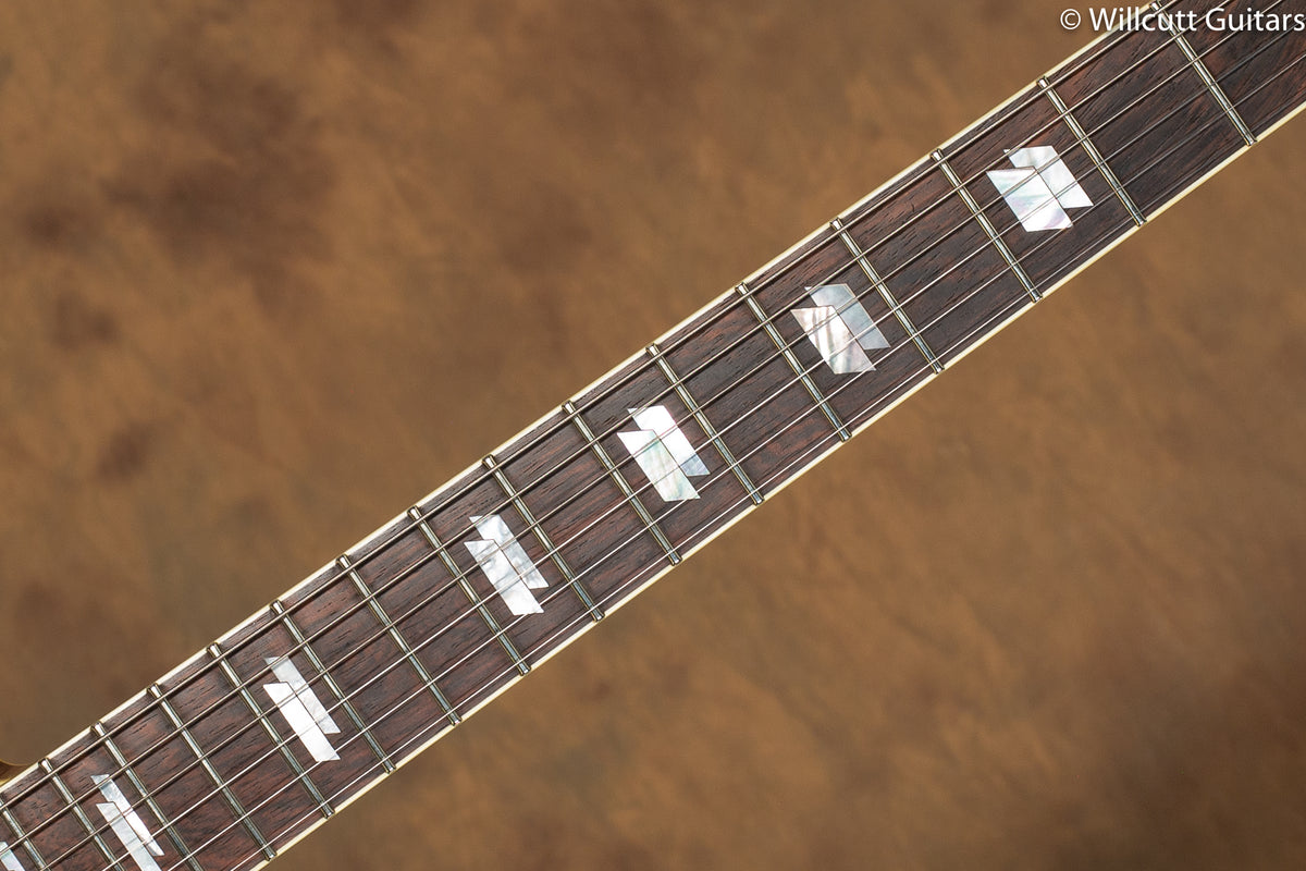 Collings Soco Deluxe Quilt Dark Cherry Burst Brazilian Rosewood Fingerboard USED