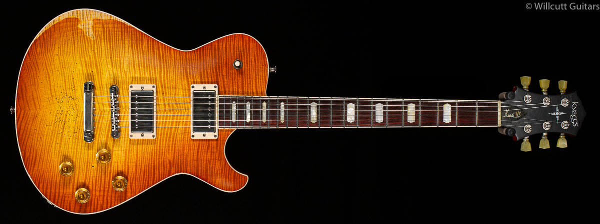 Knaggs Eric Steckel Kenai T/S Vintage Burst Relic (018)