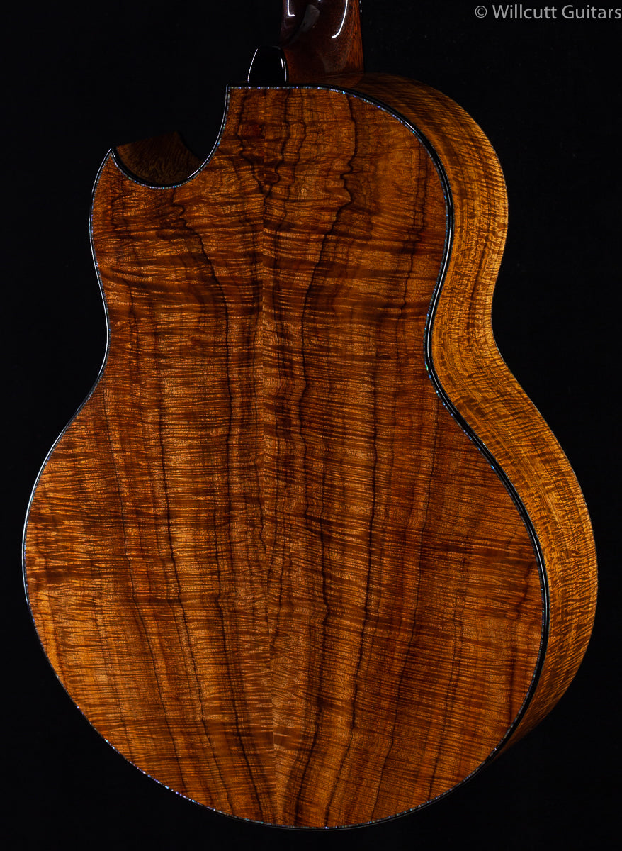 Kevin Ryan Paradiso Grand Concert w/ Master Grade Koa and Larry Robinson Inlay (018)