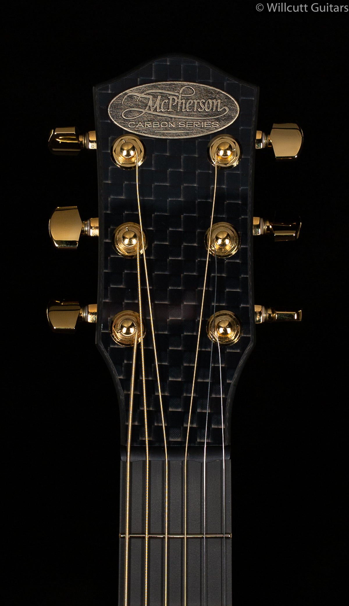 McPherson Carbon Touring Basketweave Gold w/Black Binding
