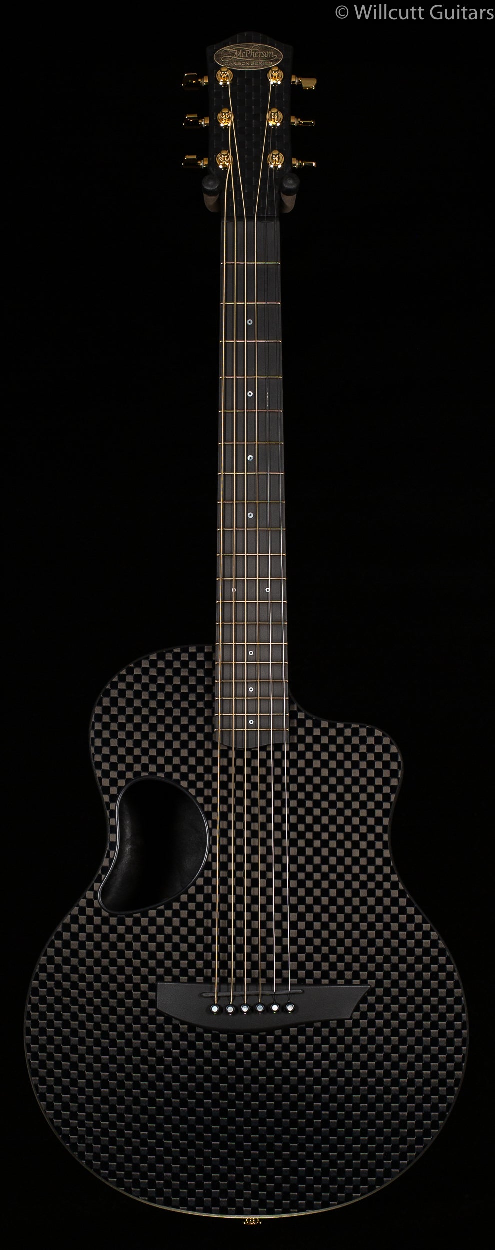 McPherson Carbon Touring Basketweave Gold w/Black Binding