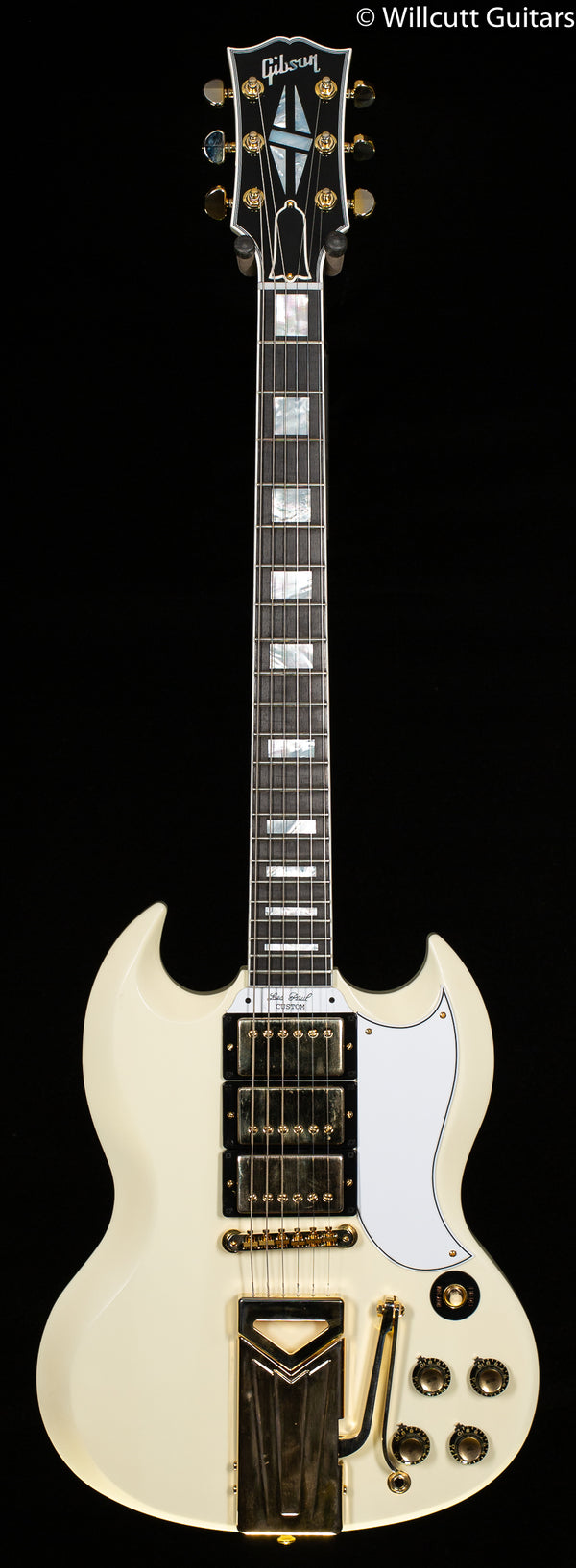 Gibson 60th Anniversary 1961 SG Les Paul Custom VOS Polaris White ...