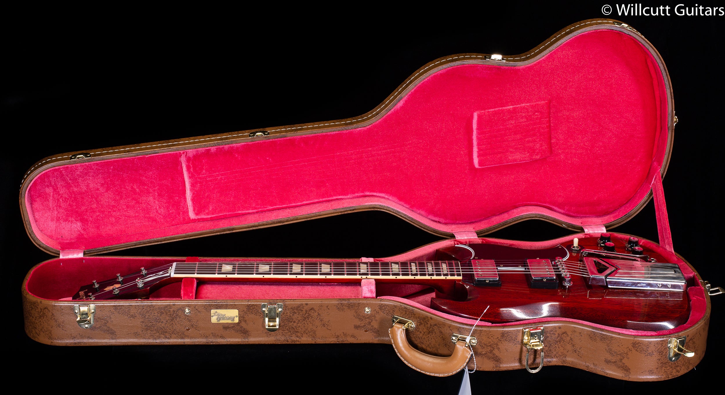 Gibson  60th Anniversary 1961 Les Paul SG Standard With Sideways Vibrola  Cherry Red