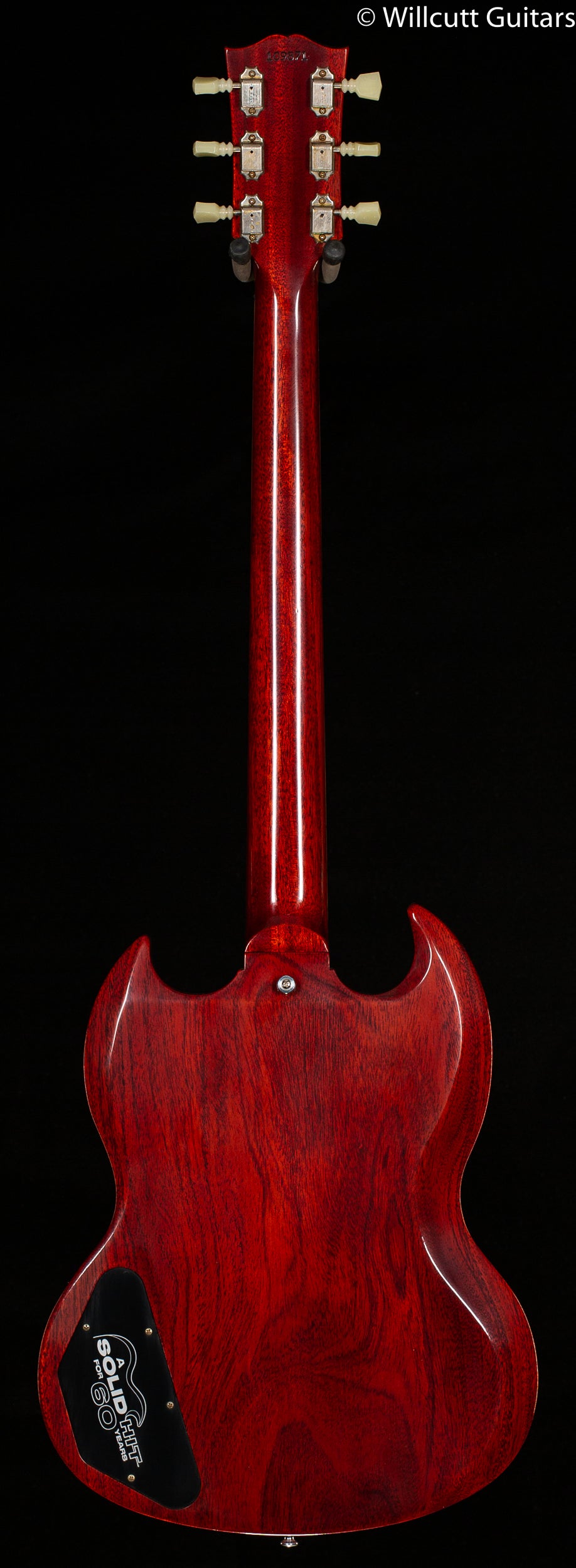 Gibson Custom Shop 60th Anniversary 1961 SG Les Paul Standard VOS Sideways Vibrola Cherry Red (871)