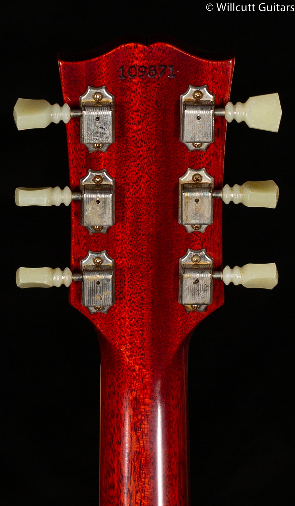 Gibson Custom Shop 60th Anniversary 1961 SG Les Paul Standard VOS Sideways Vibrola Cherry Red (871)