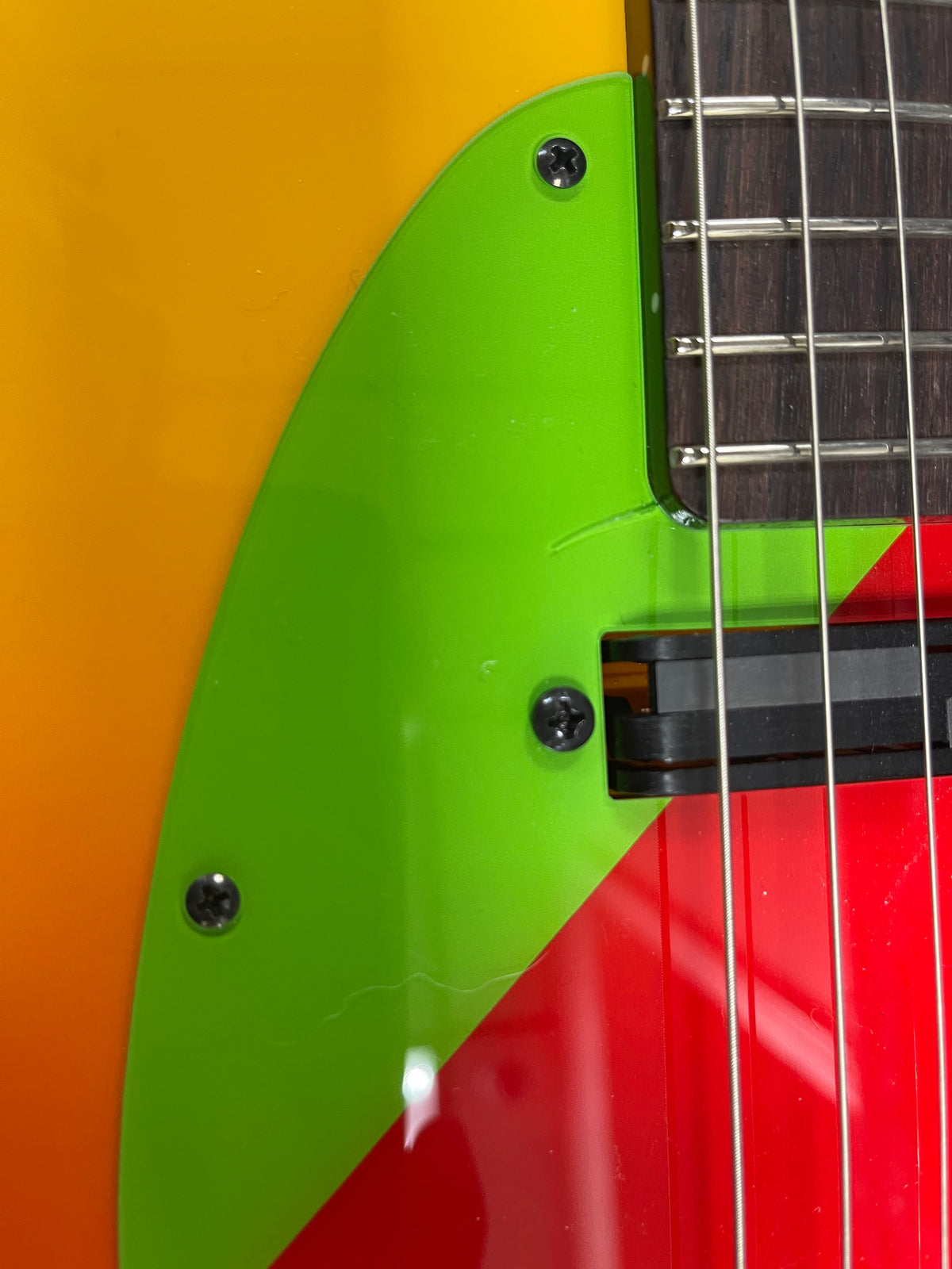 DEMO Fender Made in Japan 2020 Evangelion Asuka Telecaster Rosewood Fingerboard Asuka Red