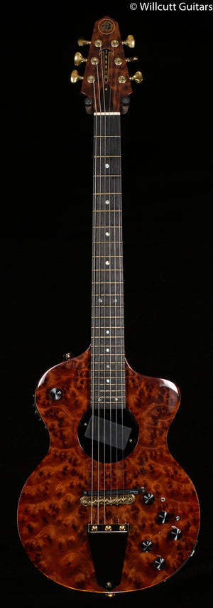 Rick Turner Model 1 Deluxe CP Featherweight Camphor Burl