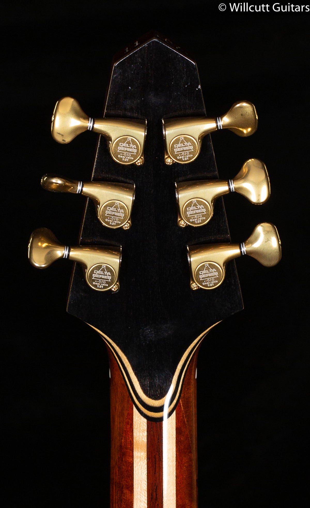 Rick Turner Model 1 Deluxe CP Featherweight Camphor Burl