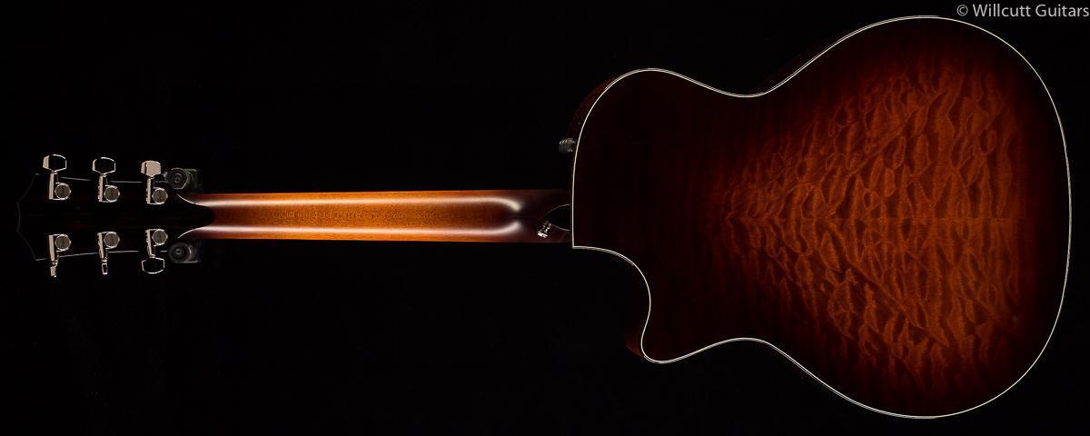 Taylor 614ce 2019 LTD Quilt Maple/Torrified Sitka Spruce (106)