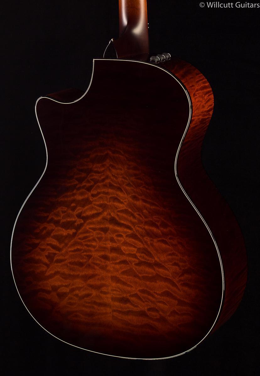 Taylor 614ce 2019 LTD Quilt Maple/Torrified Sitka Spruce (106)