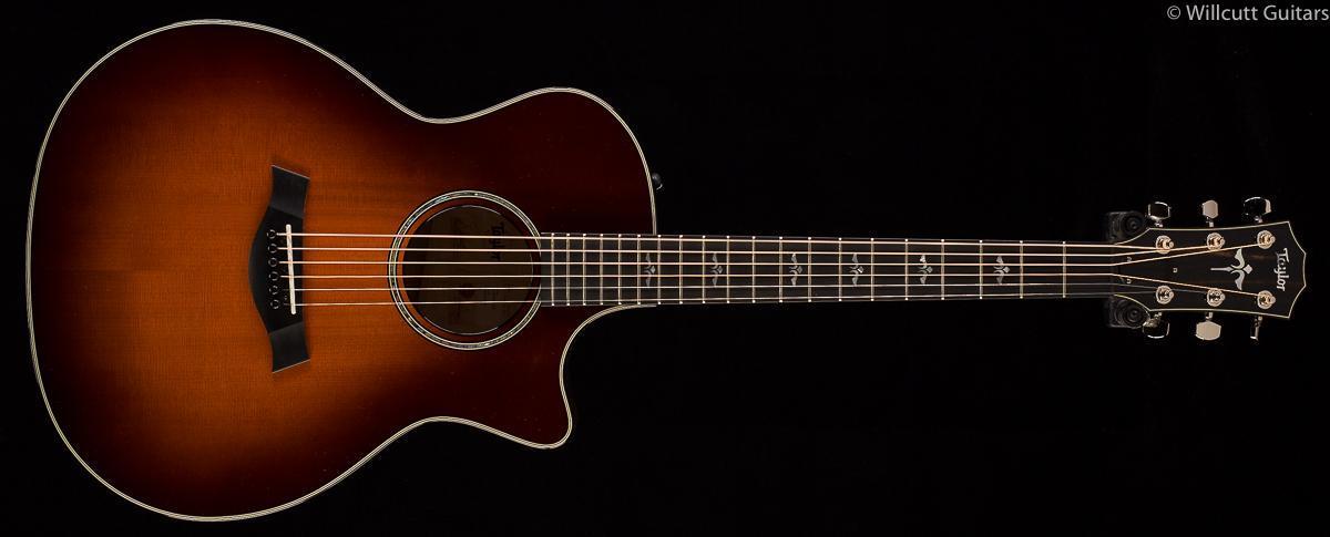 Taylor 614ce 2019 LTD Quilt Maple/Torrified Sitka Spruce (123)