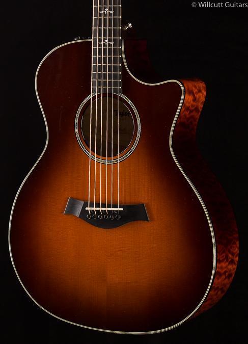 Taylor 614ce 2019 LTD Quilt Maple/Torrified Sitka Spruce (123)
