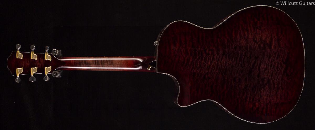 Taylor Custom 11091 Grand Auditorium 12 Fret Quilted Maple (146)