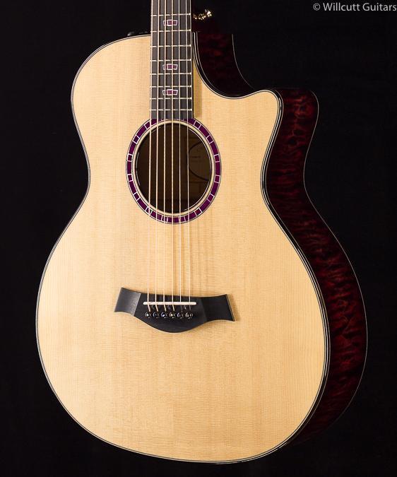 Taylor Custom 11091 Grand Auditorium 12 Fret Quilted Maple (146)