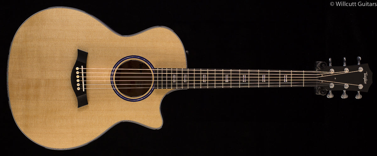 Taylor Custom 11152 Grand Auditorium Blue/Purple over Teal (146)