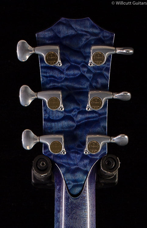 Taylor Custom 11152 Grand Auditorium Blue/Purple over Teal (146)