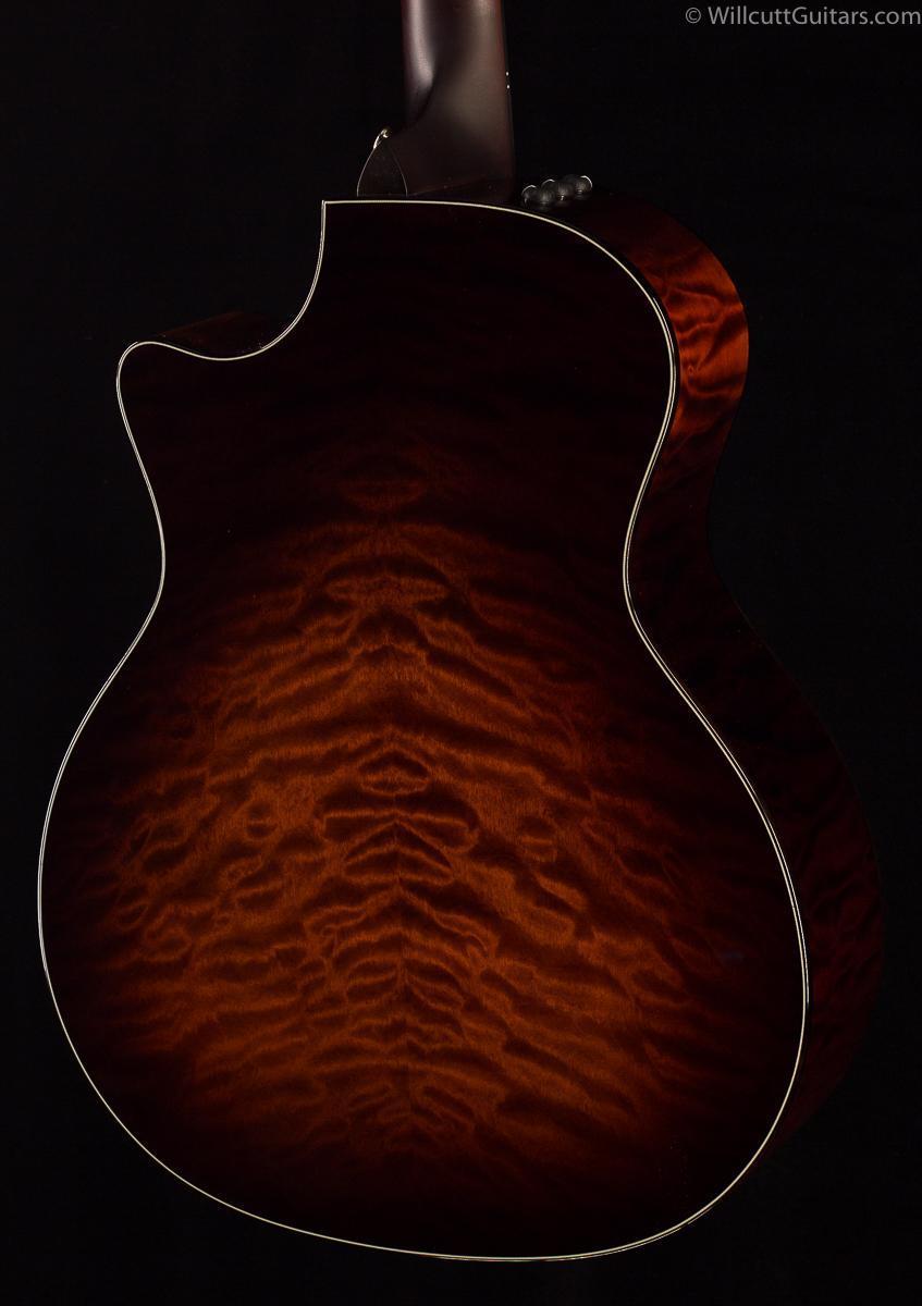 Taylor 614ce 2019 LTD Quilt Maple/Torrified Sitka Spruce (141)
