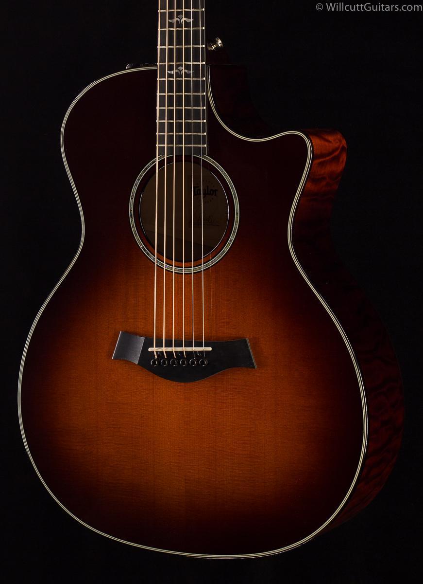 Taylor 614ce 2019 LTD Quilt Maple/Torrified Sitka Spruce (141)