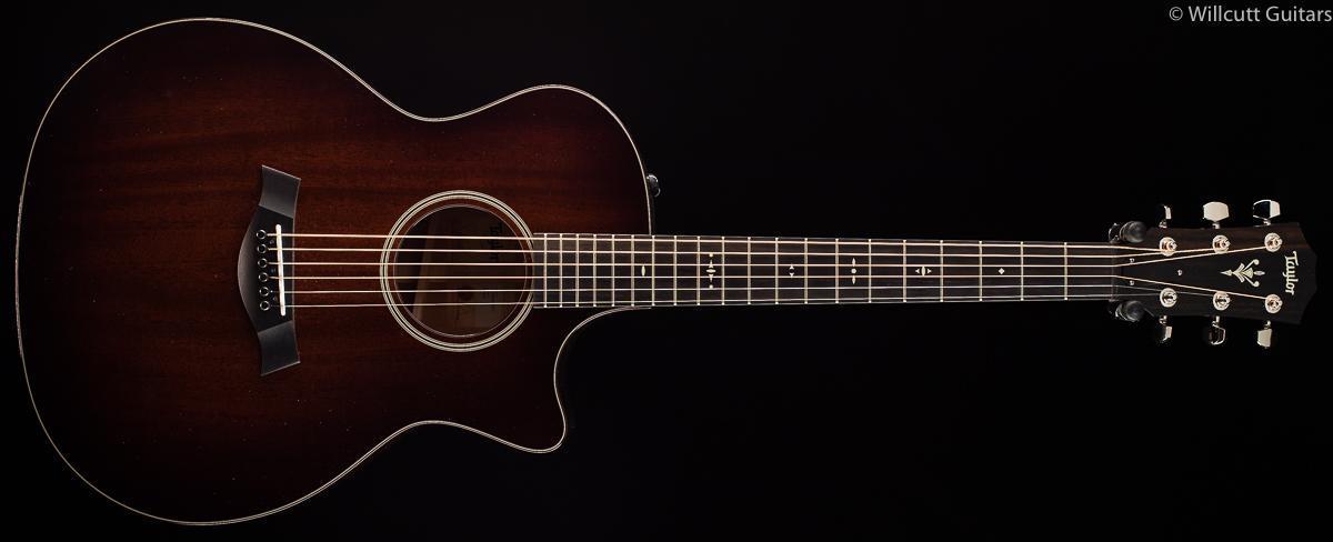 ギター Taylor 524ce V-class Taylor 524ce V-Class - Shaded Edgeburst, Mahogany Back and