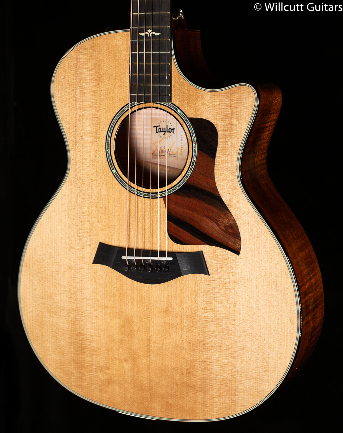 Taylor 614ce V-Class Bracing