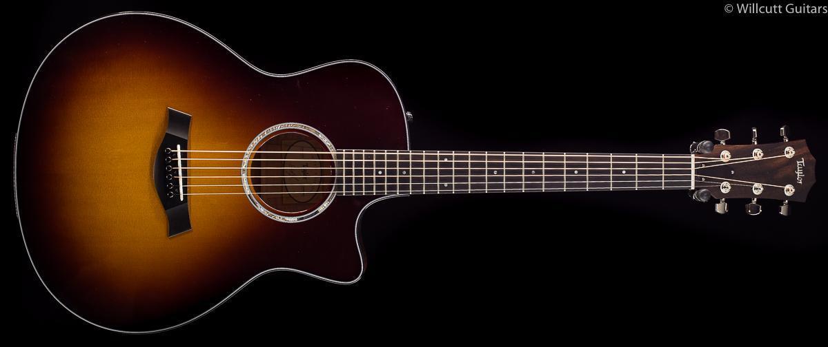Taylor 416ce Tobacco Sunburst Flame Maple NAMM Limited (046)