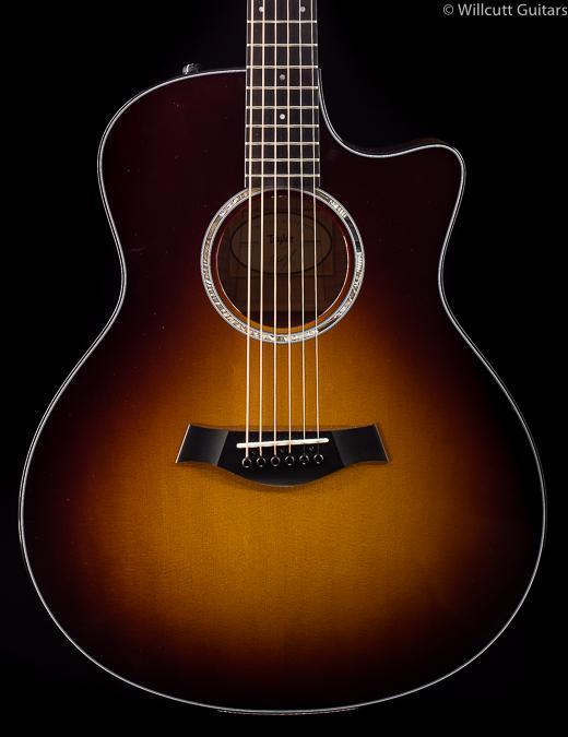 Taylor 416ce Tobacco Sunburst Flame Maple NAMM Limited (046)