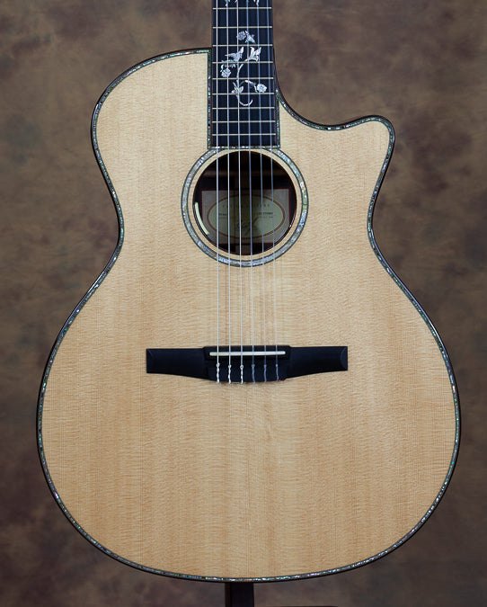 Taylor 914c-N Nylon Grand Auditorium w/ LR Baggs Pickup USED (068)