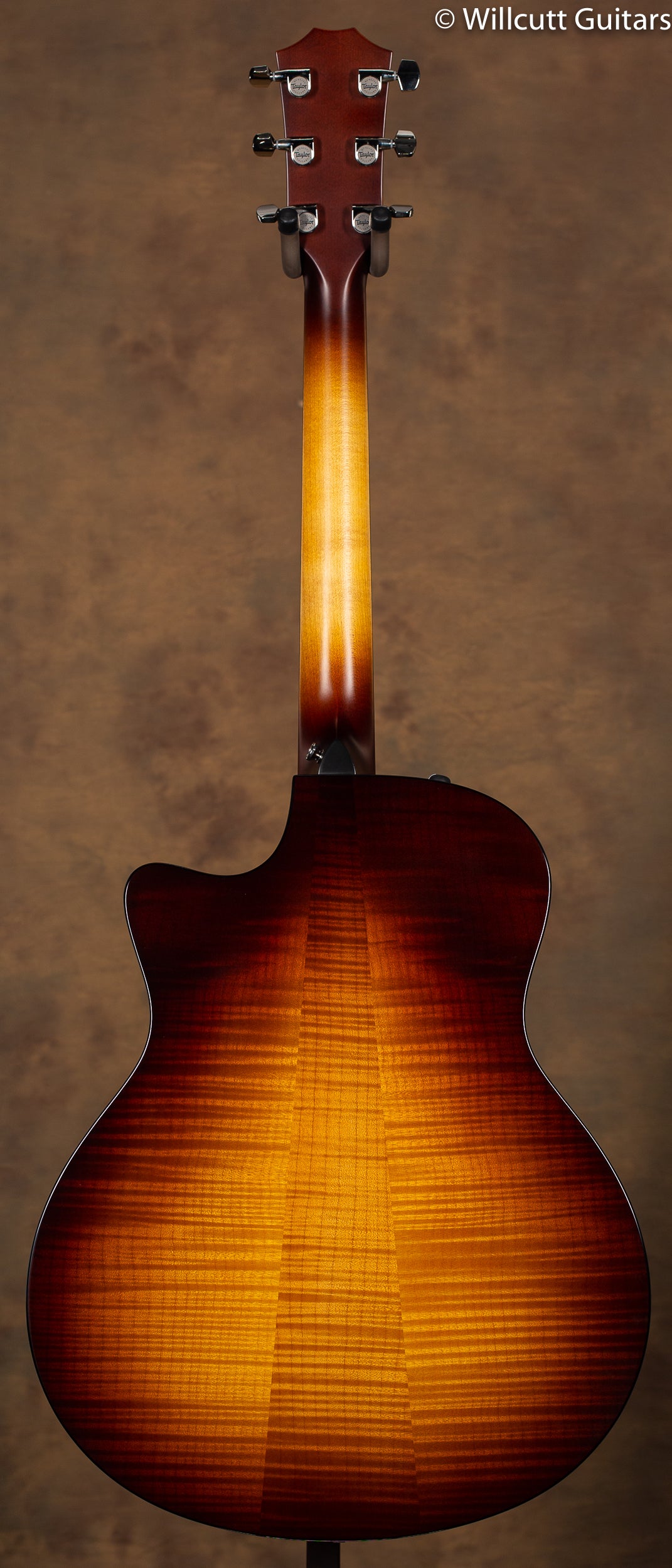 Taylor 2018 LTD 416ce Spruce Big Leaf Maple Tobacco Sunburst USED