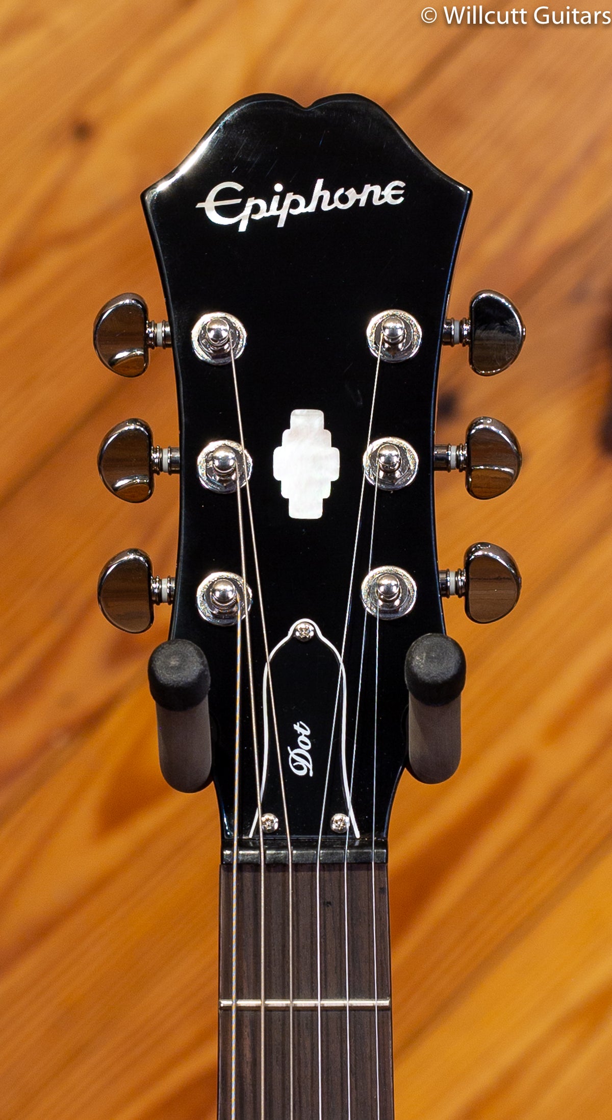 Epiphone Dot Ebony Chrome Hardware DEMO