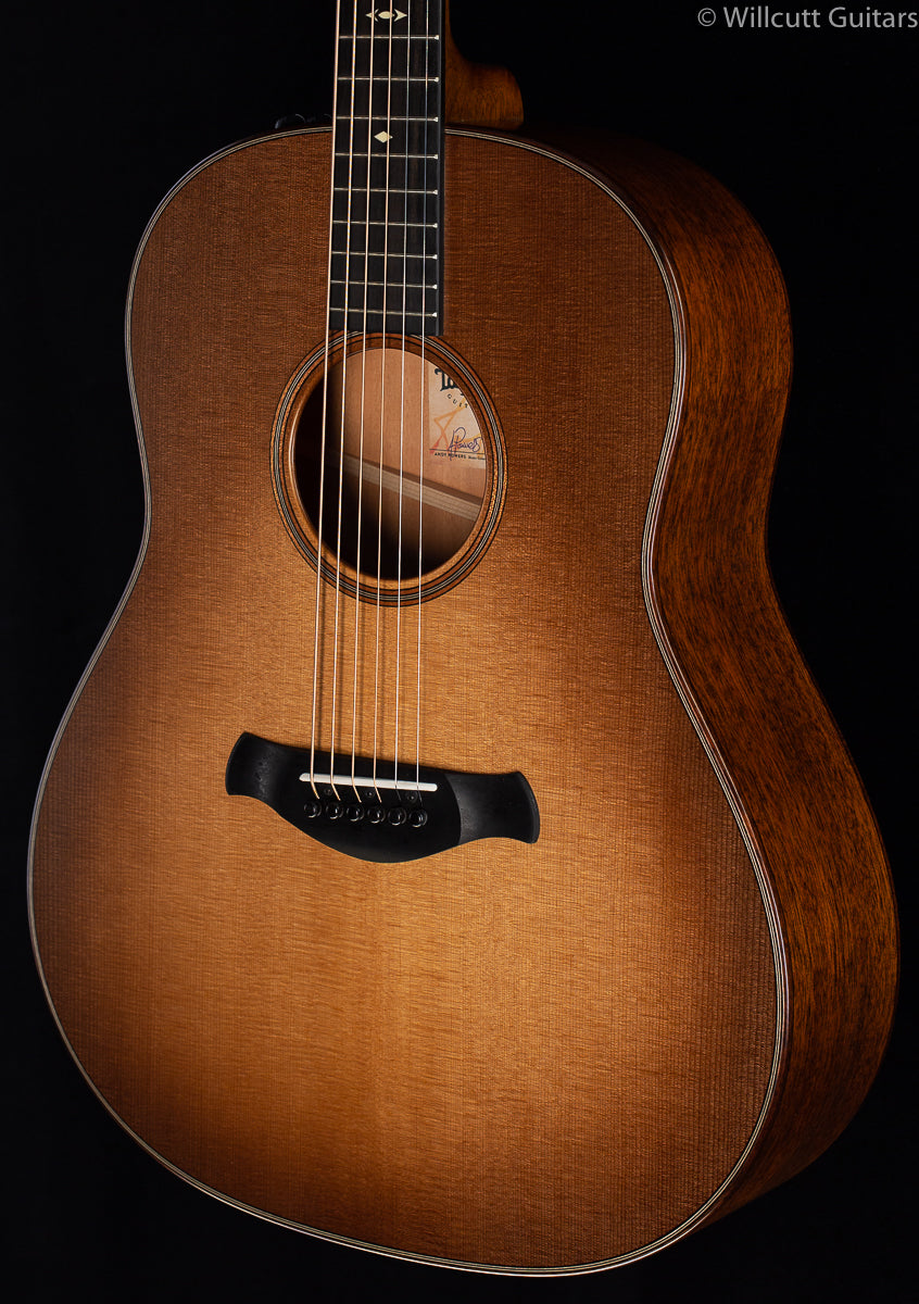 Taylor 517E Builders Edition V-Class Wild Honey Burst