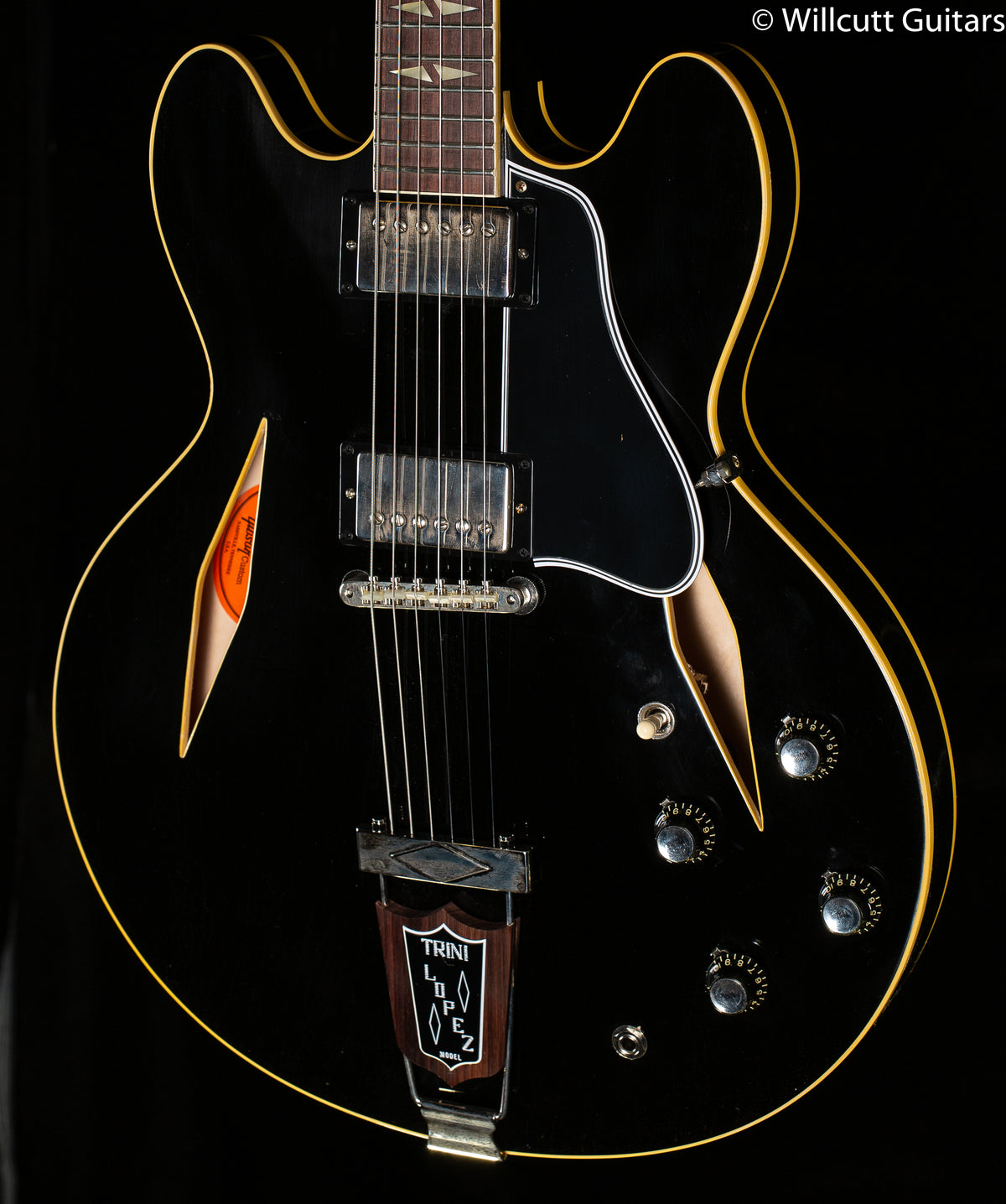 Gibson Custom Shop Murphy Lab 1964 Trini Lopez Standard Reissue Ebony Ultra Light Aged