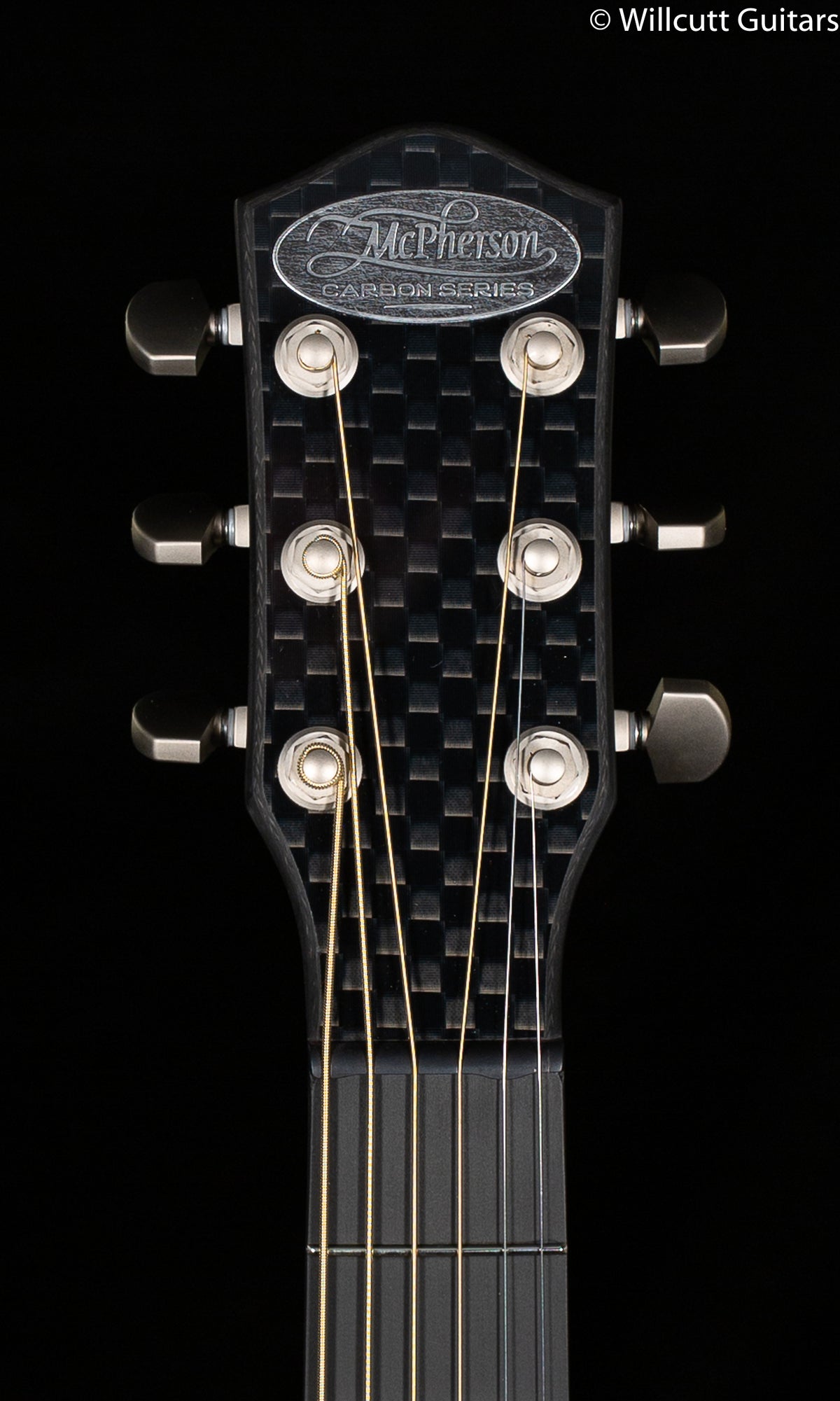 McPherson Carbon Touring Basket Weave Satin Black Binding