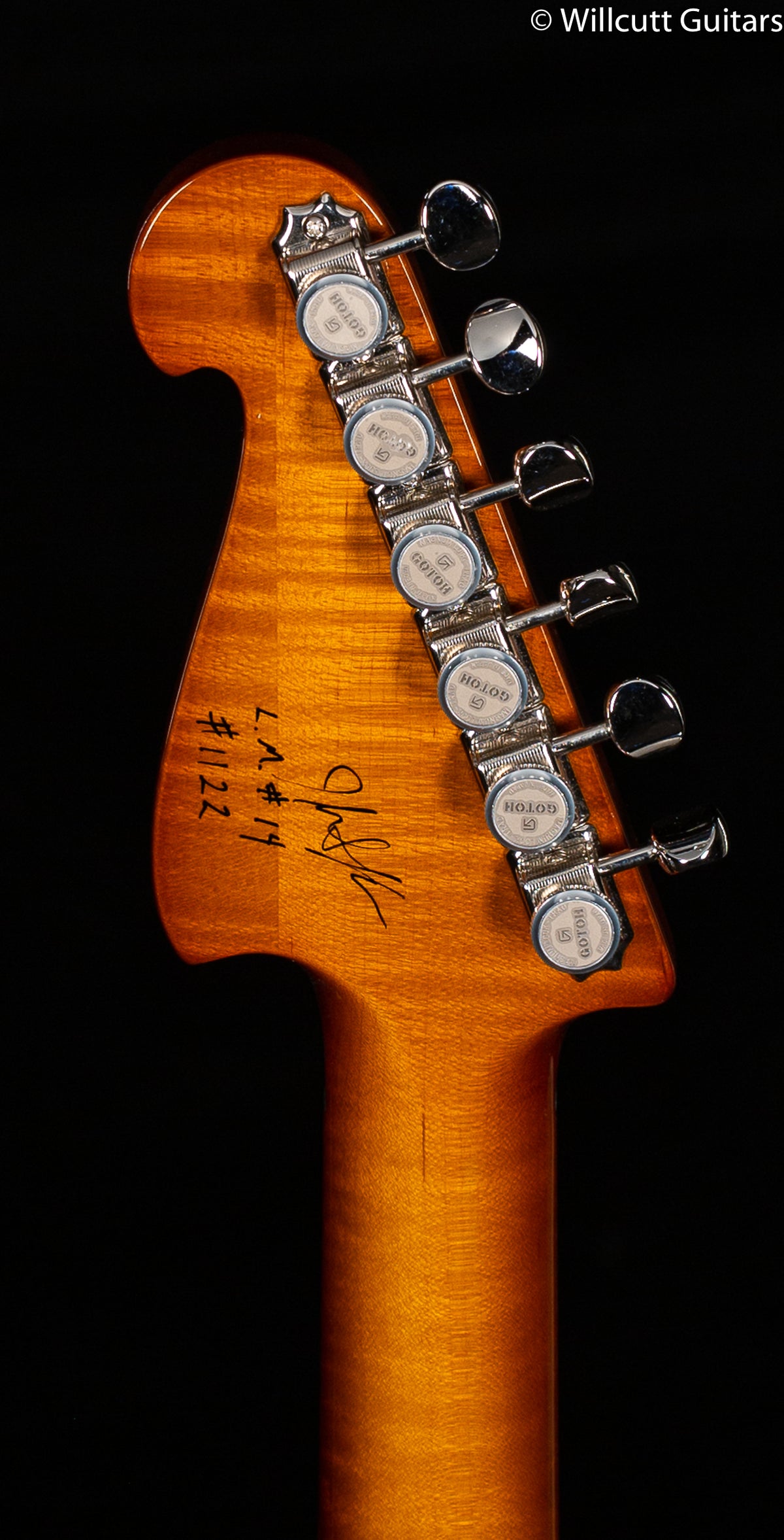 Knaggs Severn Trem Larry Mitchell Model Faded Onyx