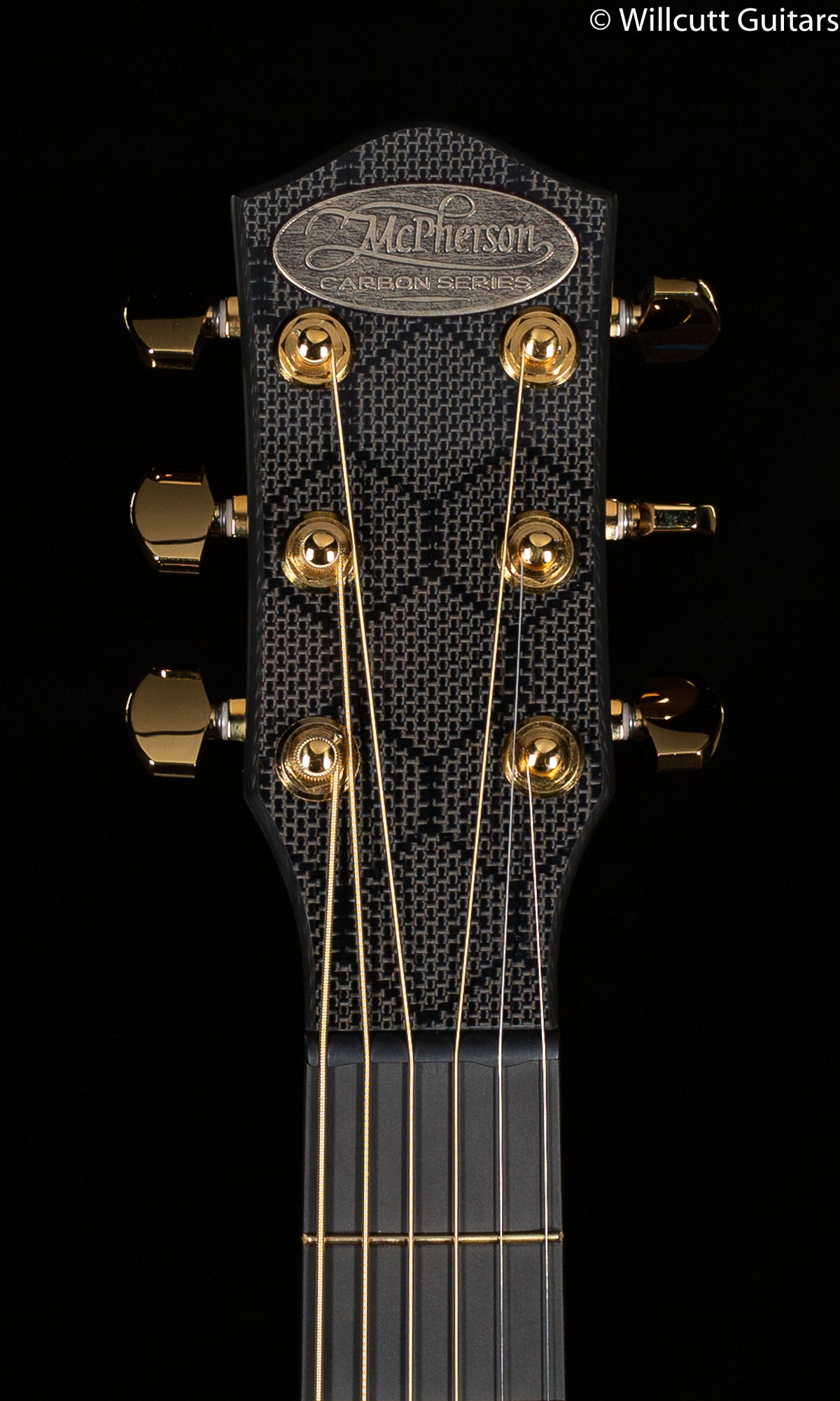 McPherson Carbon Touring Honeycomb Gold Black Binding