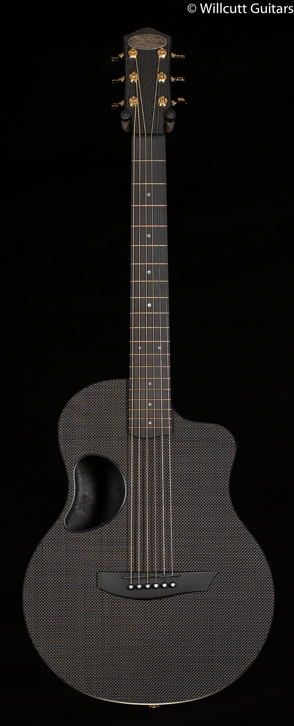 McPherson Carbon Touring Standard Gold Black Binding