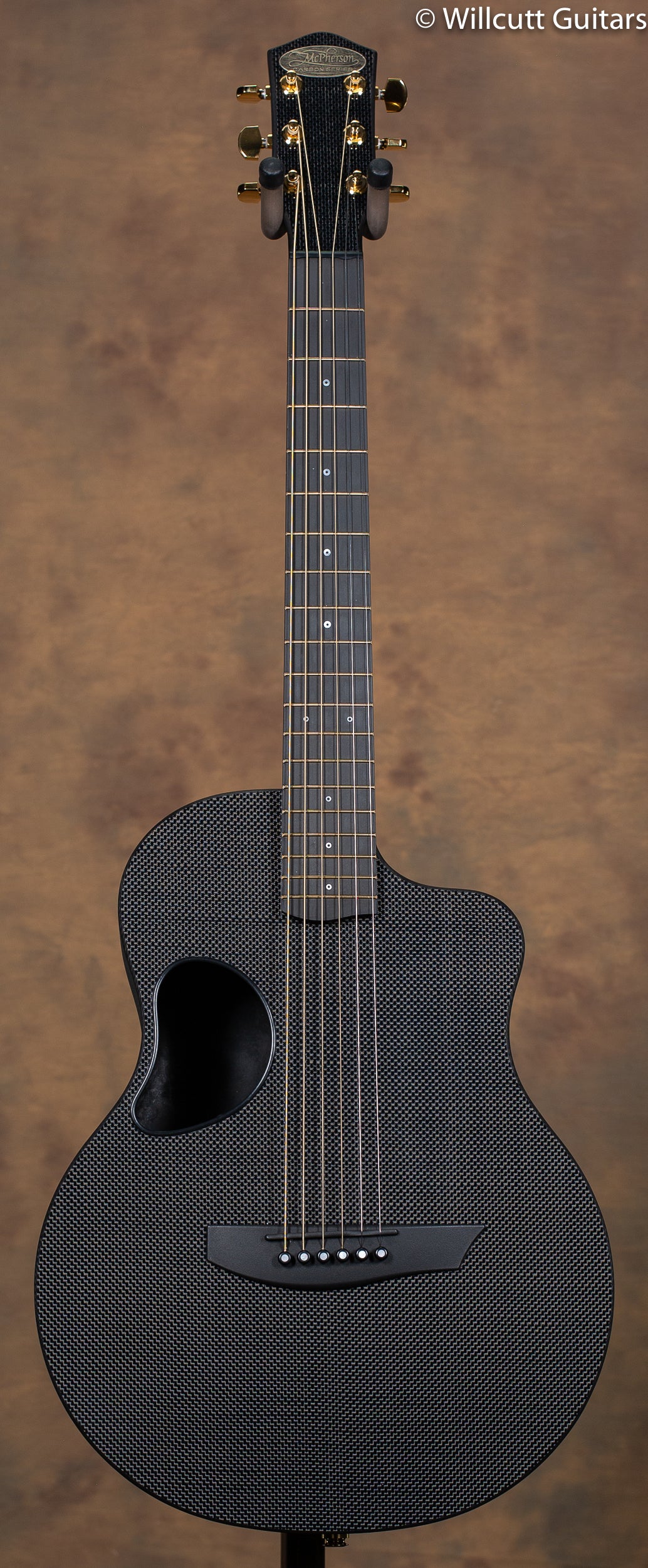 McPherson Carbon Touring Standard Gold Black Binding