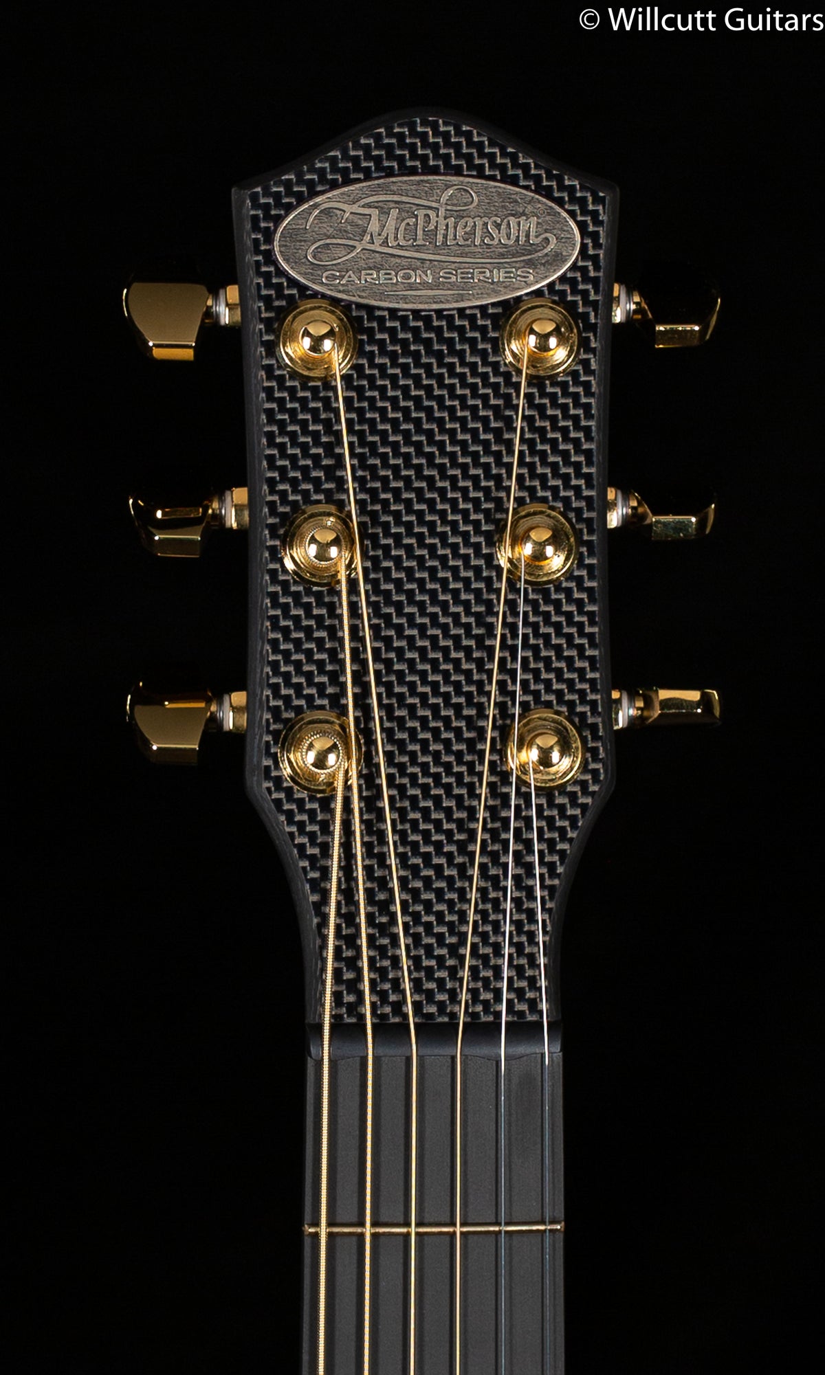 McPherson Carbon Touring Standard Gold Black Binding