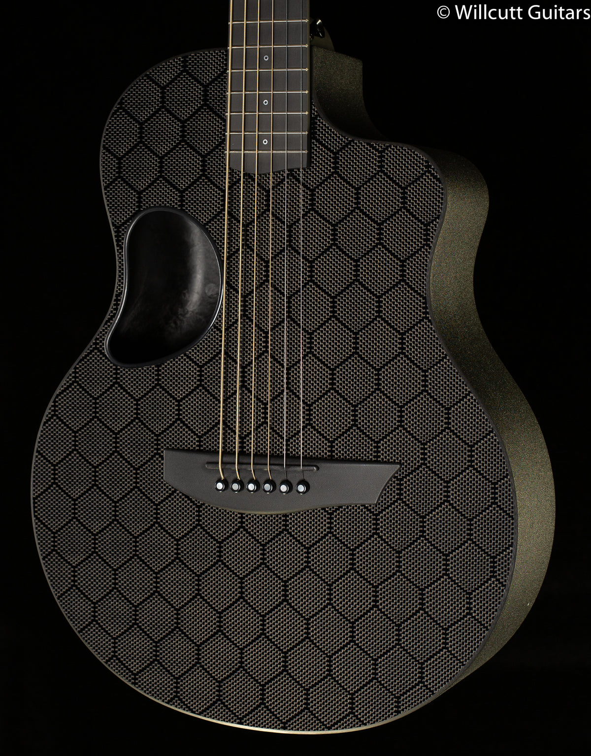 McPherson Carbon Touring Honeycomb Satin Black Binding