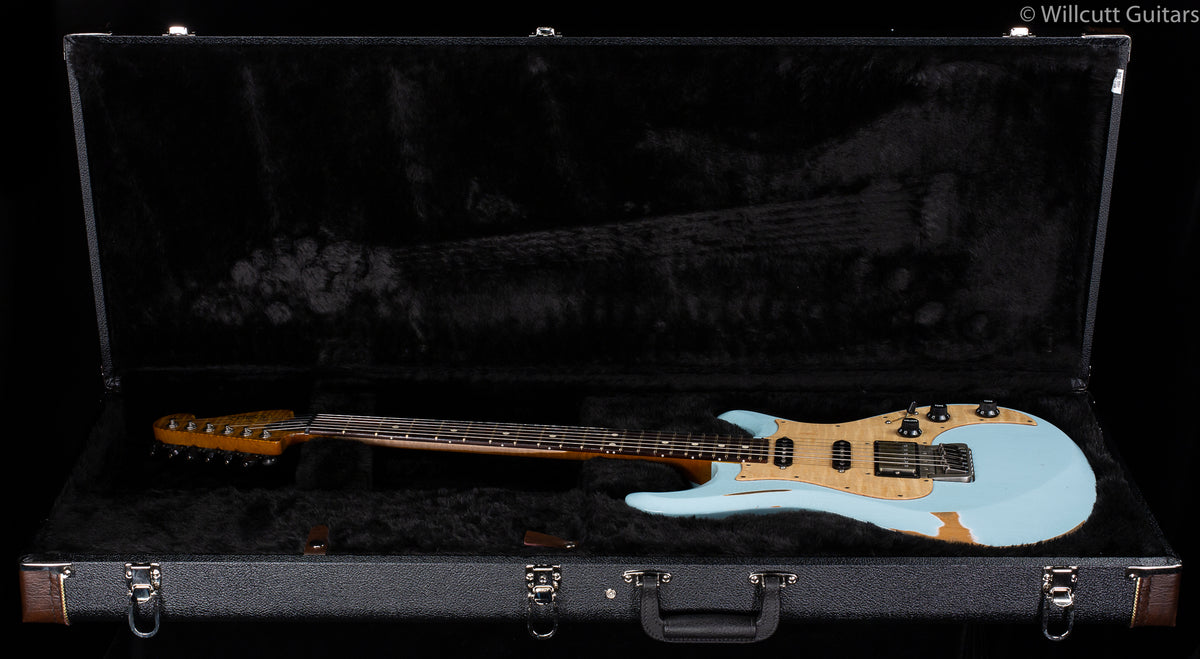 Knaggs Chesapeake Severn X Trem HSS Sonic Blue Gloss Relic (134)