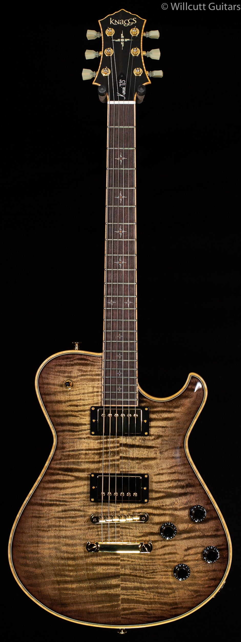 Knaggs ES Kenai T/S Charcoal Tiger Burst