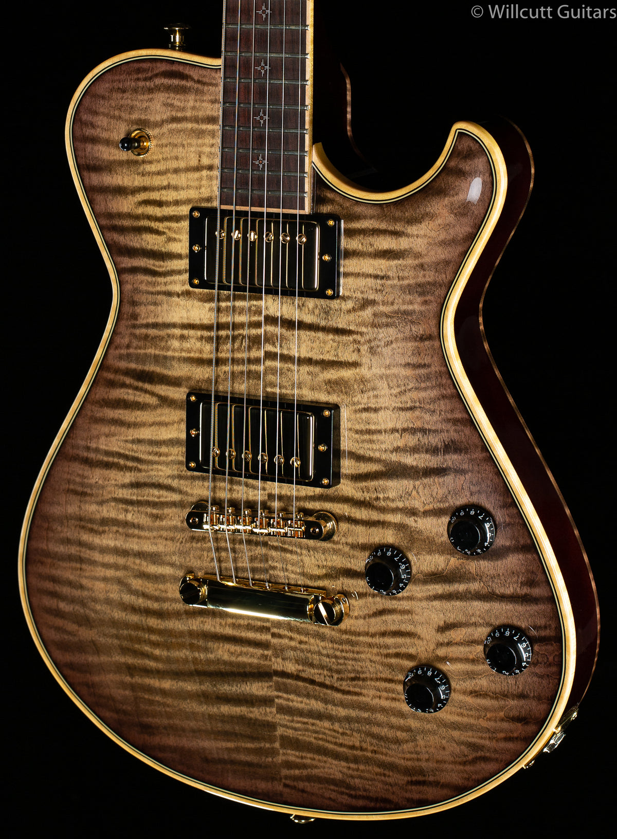 Knaggs ES Kenai T/S Charcoal Tiger Burst