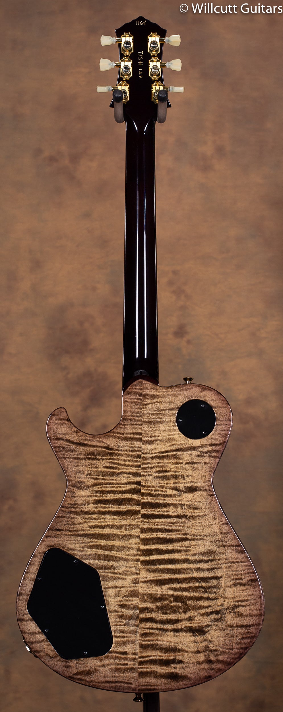 Knaggs ES Kenai T/S Charcoal Tiger Burst USED