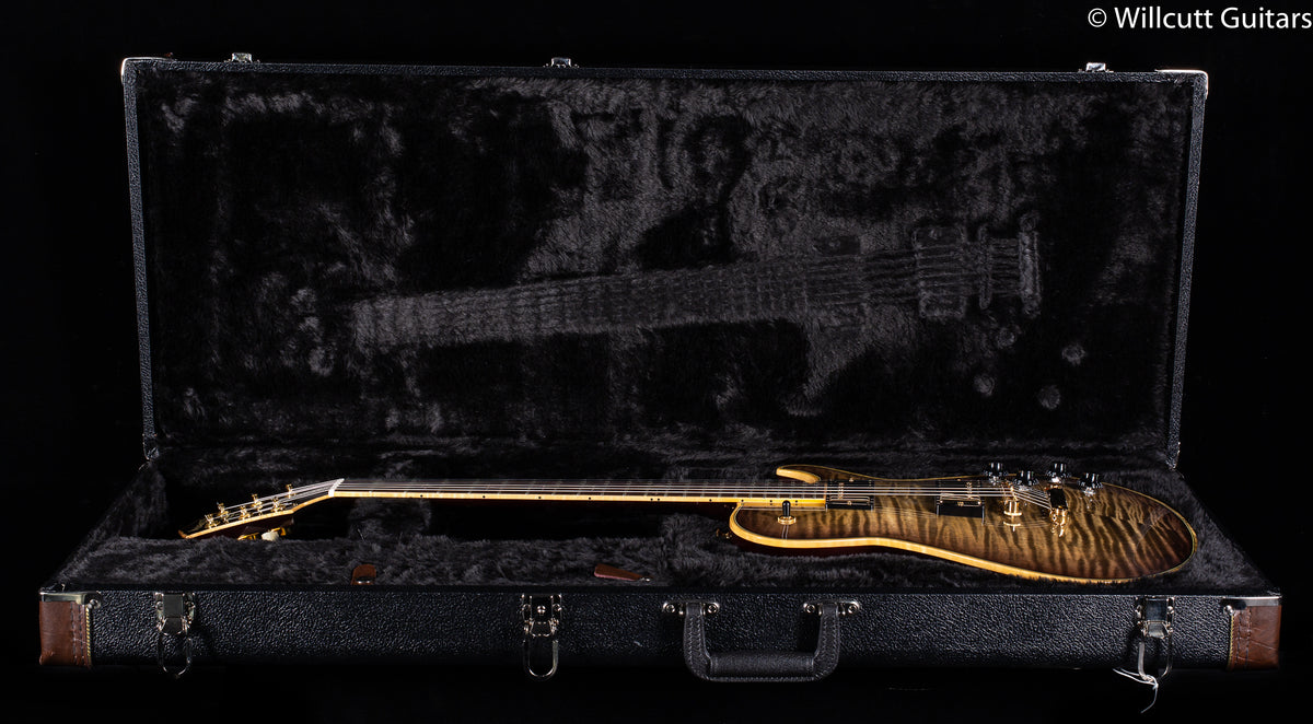 Knaggs ES Kenai T/S Charcoal Tiger Burst USED