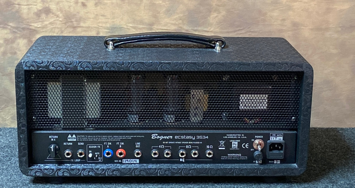 Bogner Ecstasy 3534 3-Channel 35-Watt Guitar Amp Head